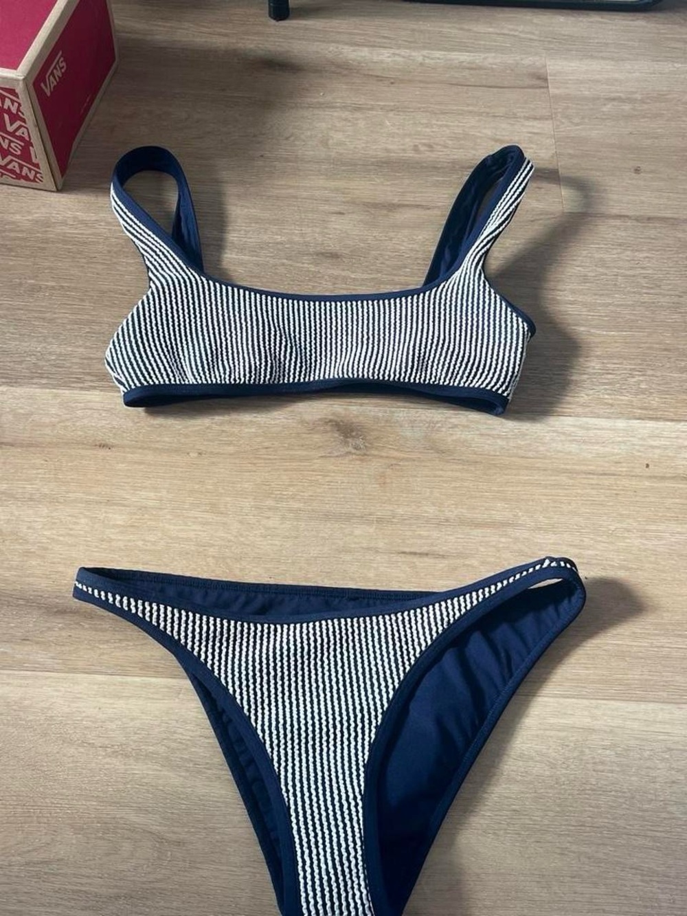 Navy lspace bikini
